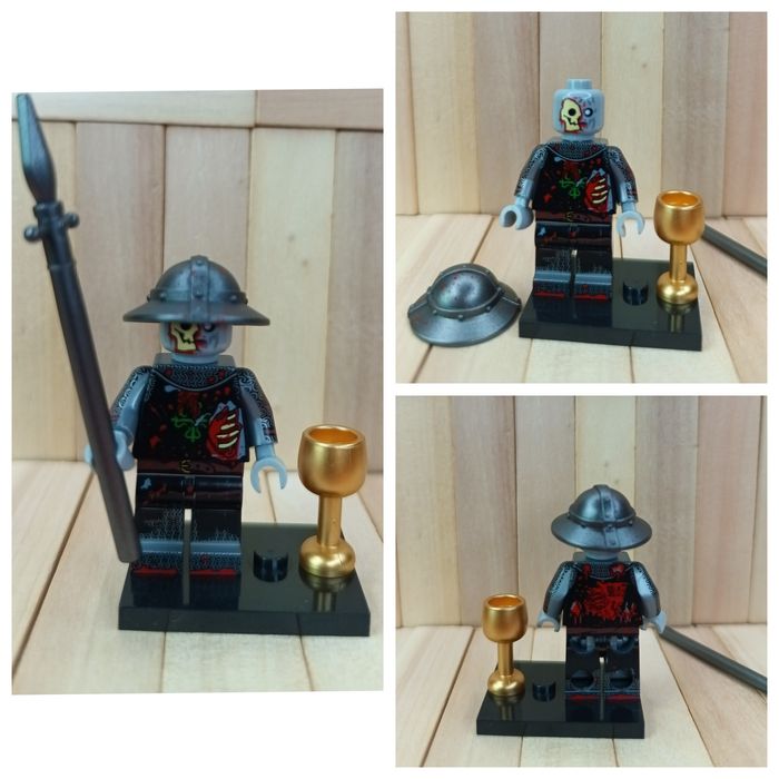 Lego minifigures zombies warior Лего зомби аналог воины зомби