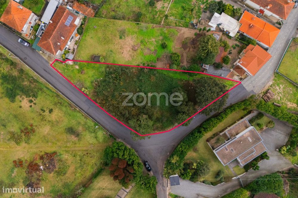 Terreno c/ 1450m2 em Tebosa, Braga