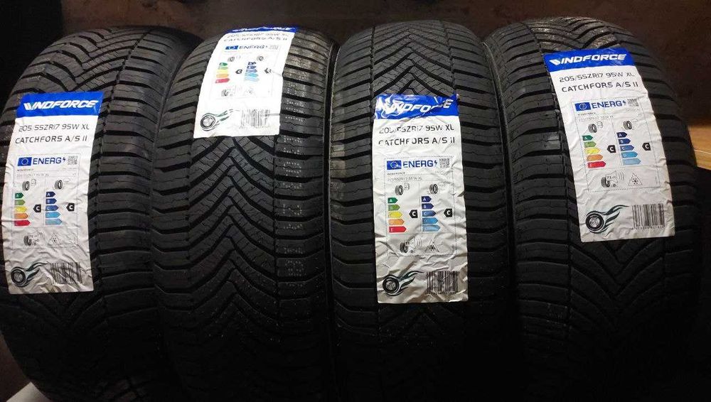 Шини НОВІ 205/55 R17 комплект зима Windforce 8мм 2024 рік