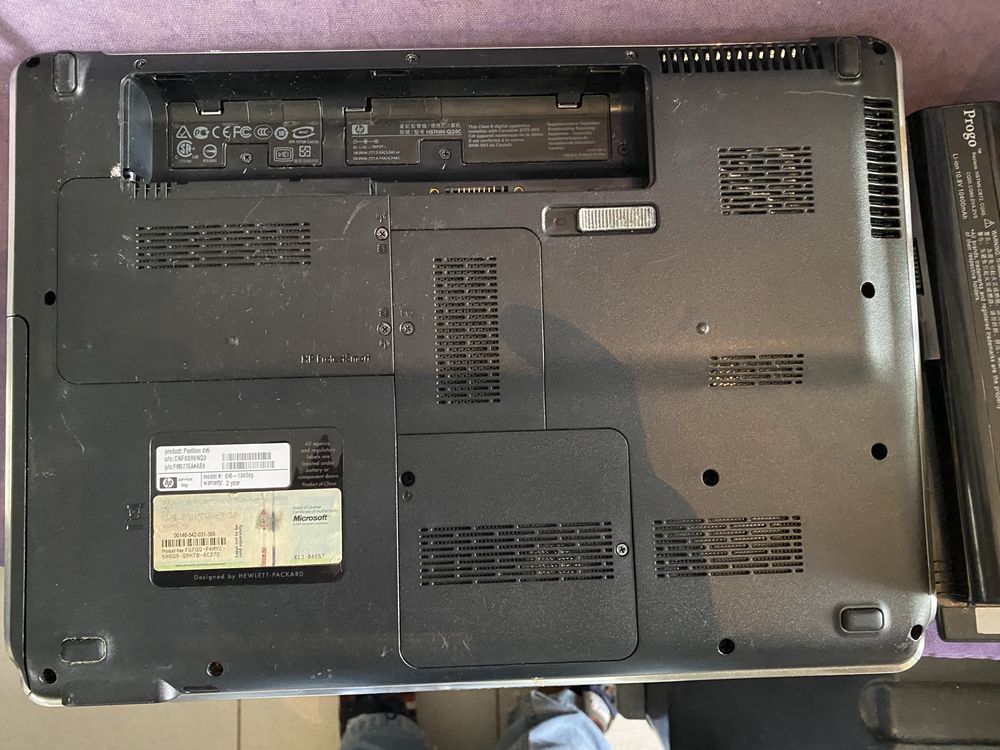 Portatil HP para peças a funcionar