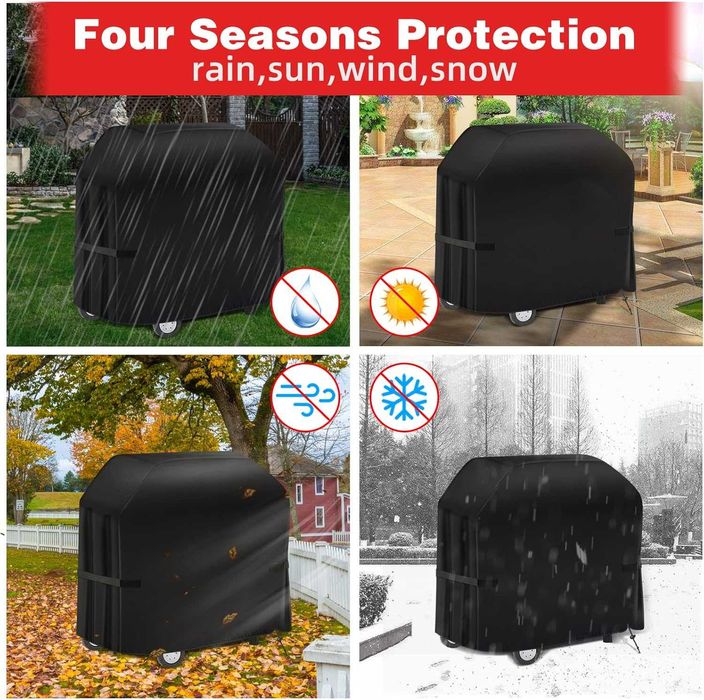 накриття чохол для барбекю гриля SPGOOD водонепроникний 147x61x122 см