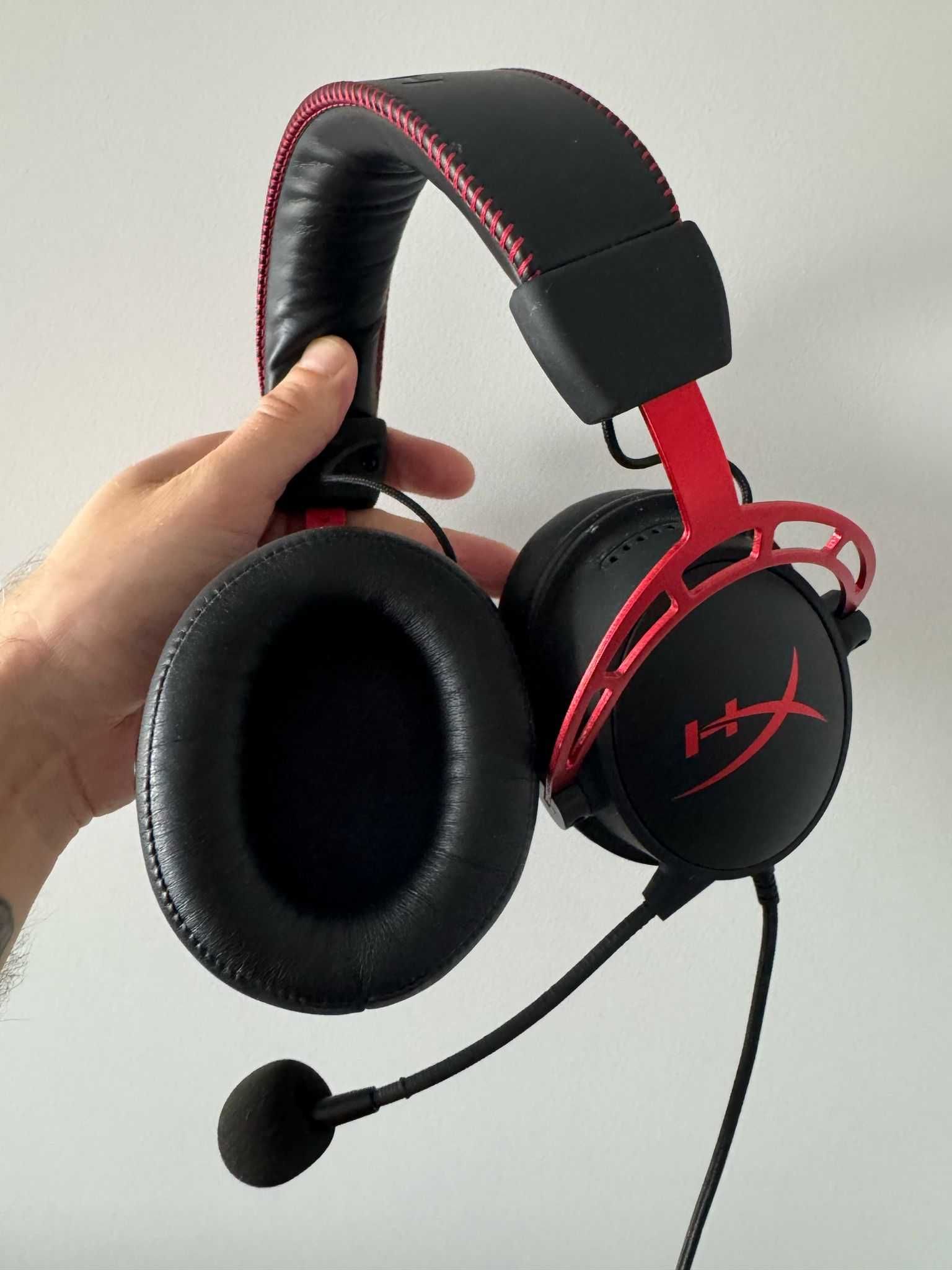Słuchawki HyperX Cloud Alpha Czerwone
