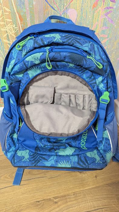 Підлітковий шкільний рюкзак coocazoo jobjobber tropical blue