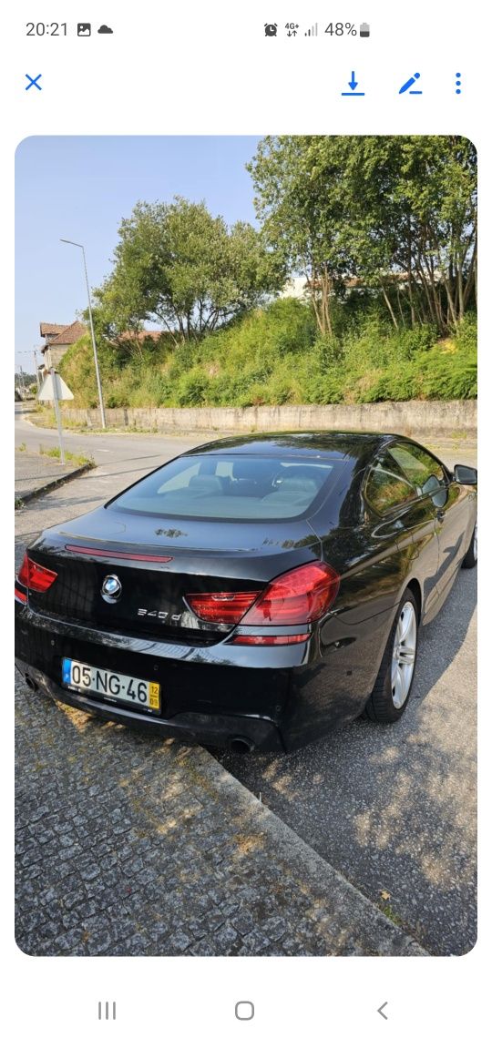 Bmw 640d coupê, carro que dispensa  comentários !!!