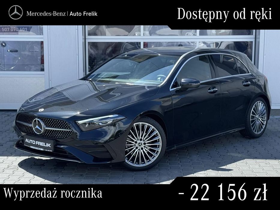 Mercedes-Benz Klasa A A 200d, Linia AMG Advanced Plus, El. Fotele, MULTIBEAM LED