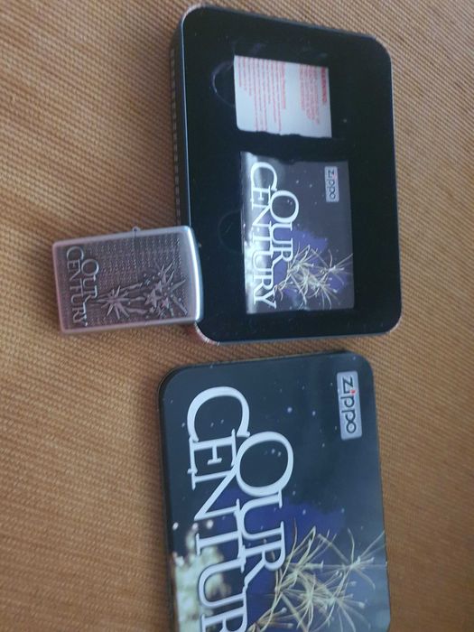 Isqueiro Zippo Our Century edição especial de 100 anos da marca raro