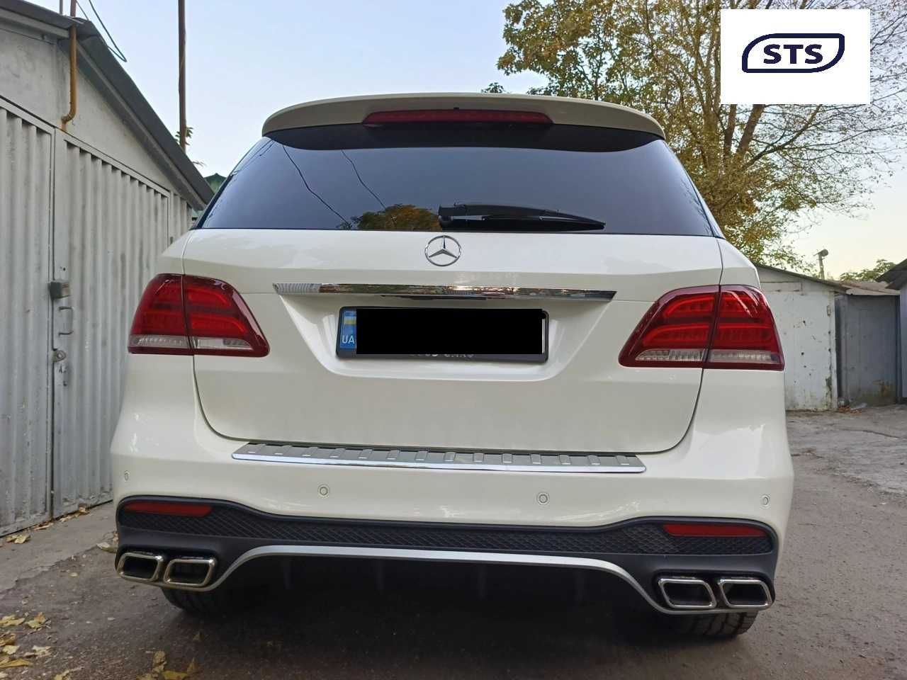 Комплект обвесов Mercedes GLE W166 AMG 63 стиль Мерседес 2015-2018 г