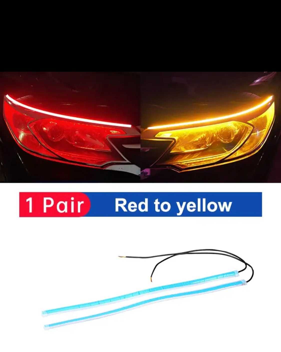 Ленты led бегущий дхо с повторителем поворотов 2х30 45 60