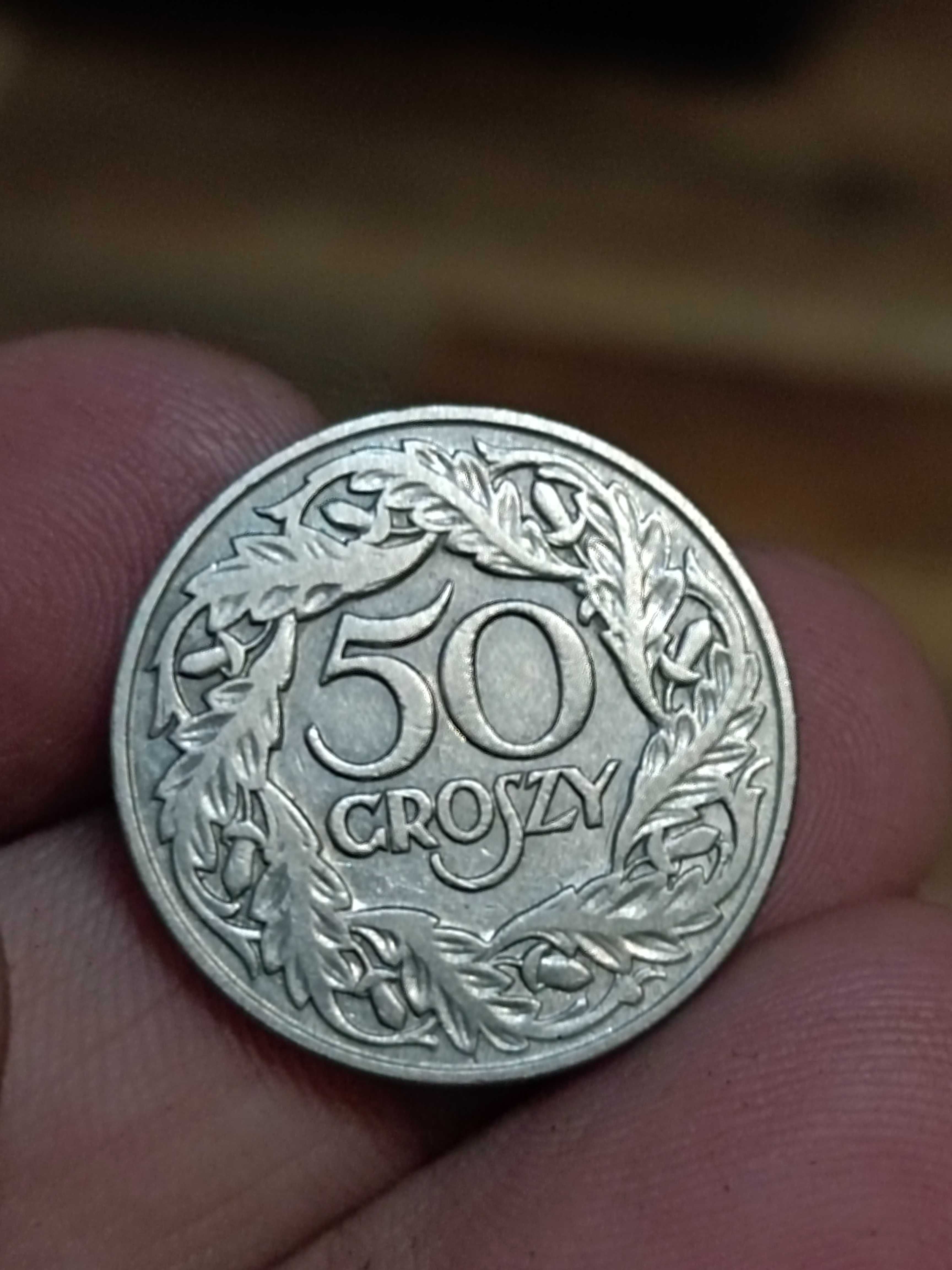 Srzedam monete 50 groszy 1923