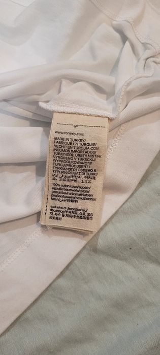 Męskia biała bluzka