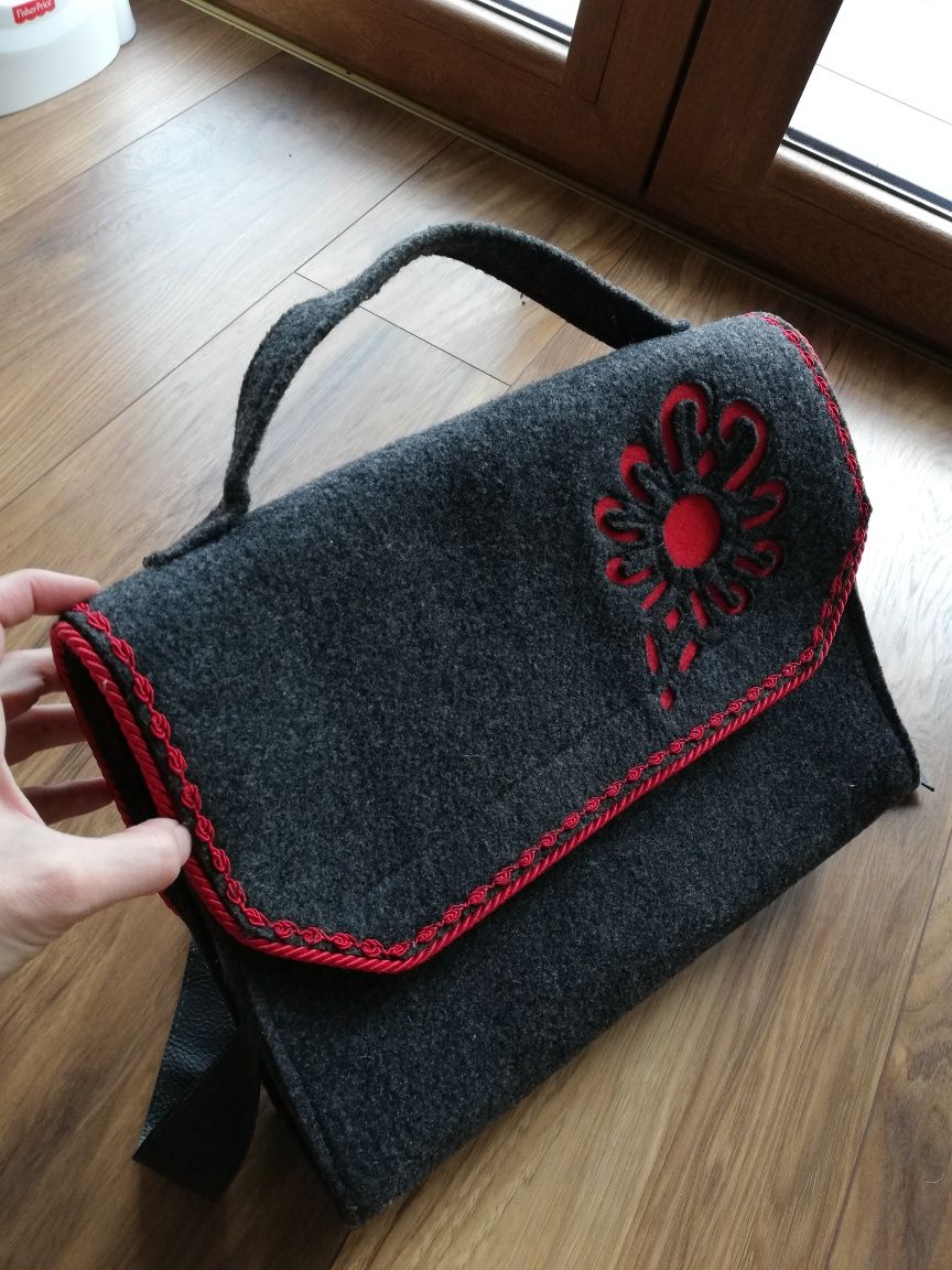 Torba z filcu / torebka filcowa na ramię lub do ręki
