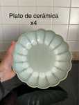 Prato ceramica da linha