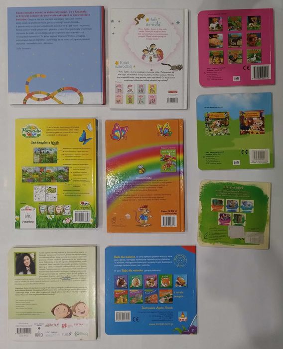 Książki dla dzieci, Małe wróżki, Tosia i Julek, Krasnal i inne