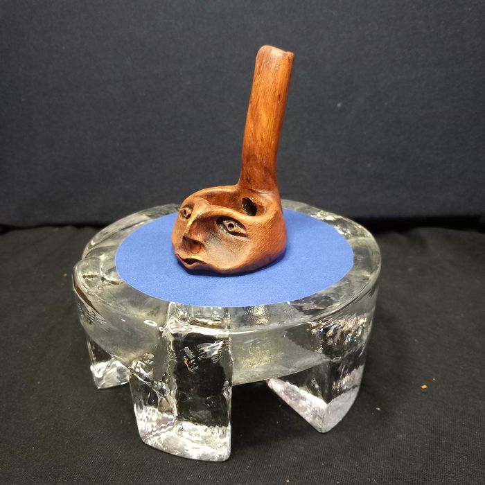 Cachimbo barro de autor