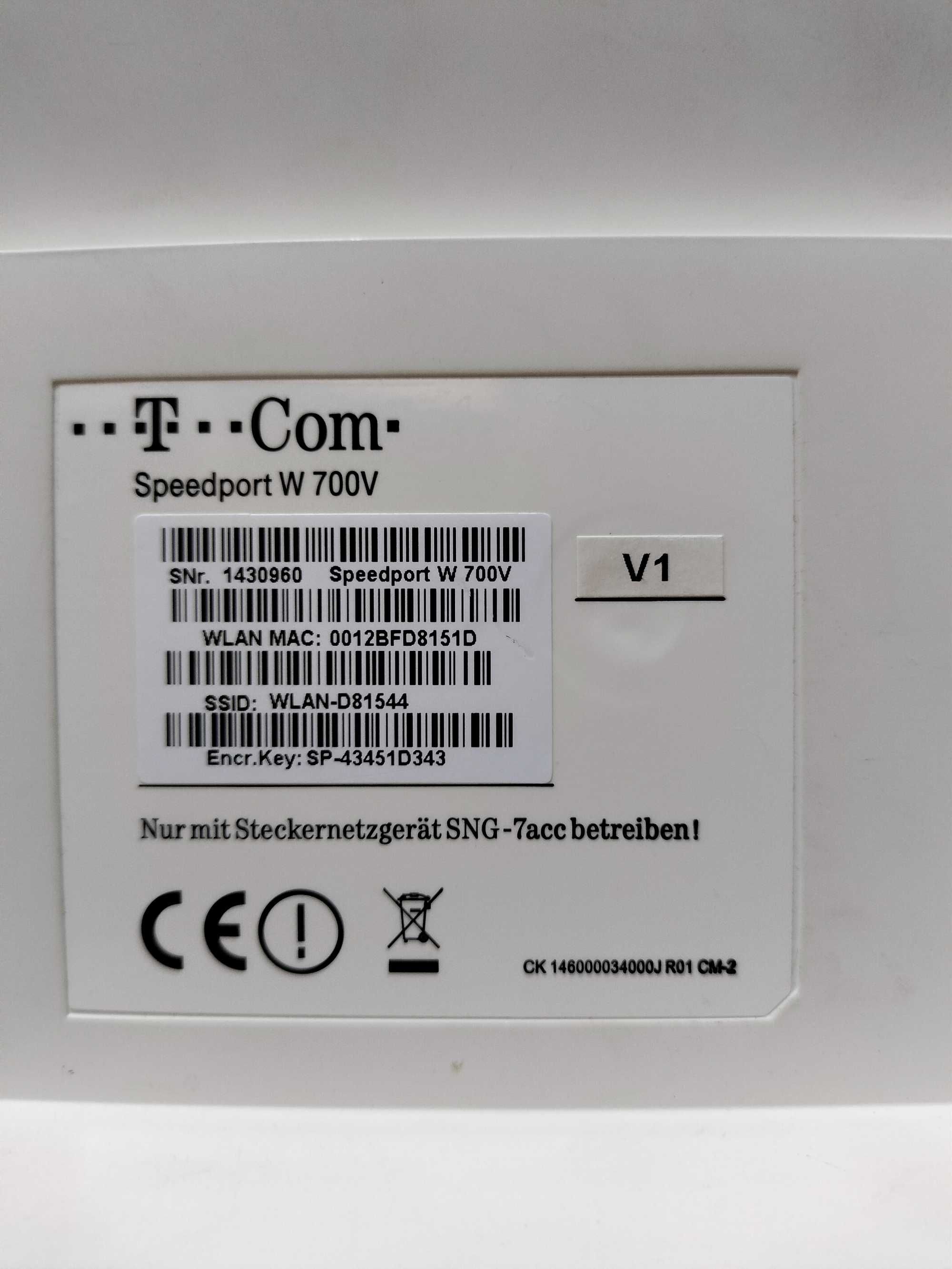 Продам wi-fi роутер T-Com Speedport W700V”.