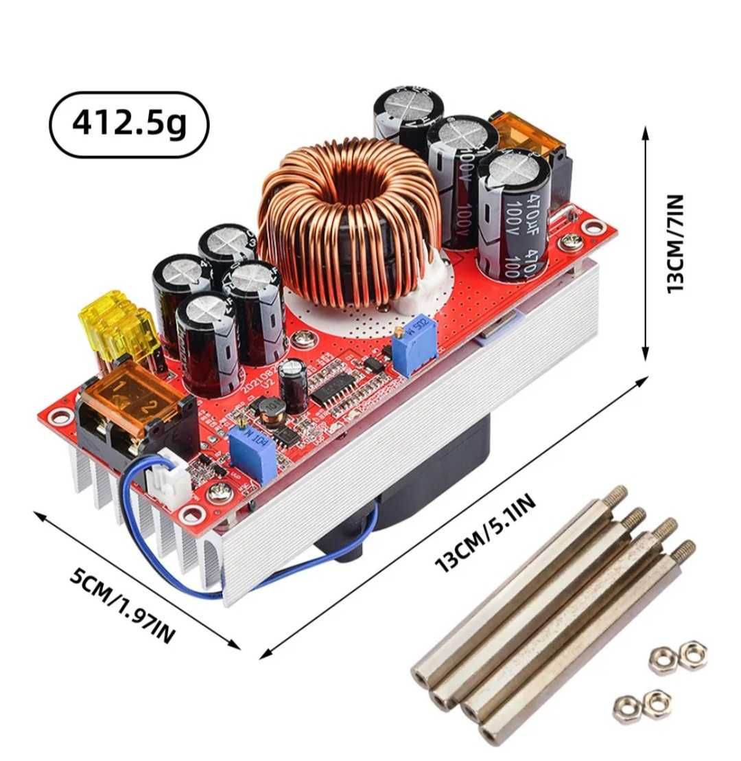 Стабилизатор напряжения повышающий boost 10А, 15А 4А 20А 40А ZK-4KX
