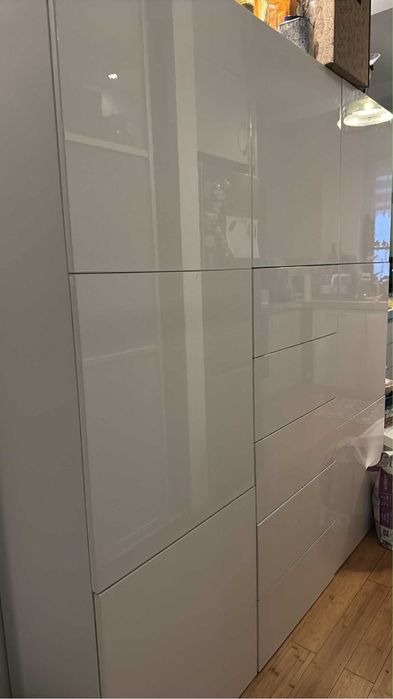 Regał 3 części szafa Ikea Besta