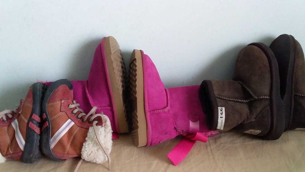 Черевички,чобітки угі дитячі-овчина нат-Ugg Australia-17,18см.;20/12,5