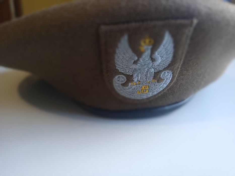 Beret koloru oliwkowego polowy WOT wzór 422/MON