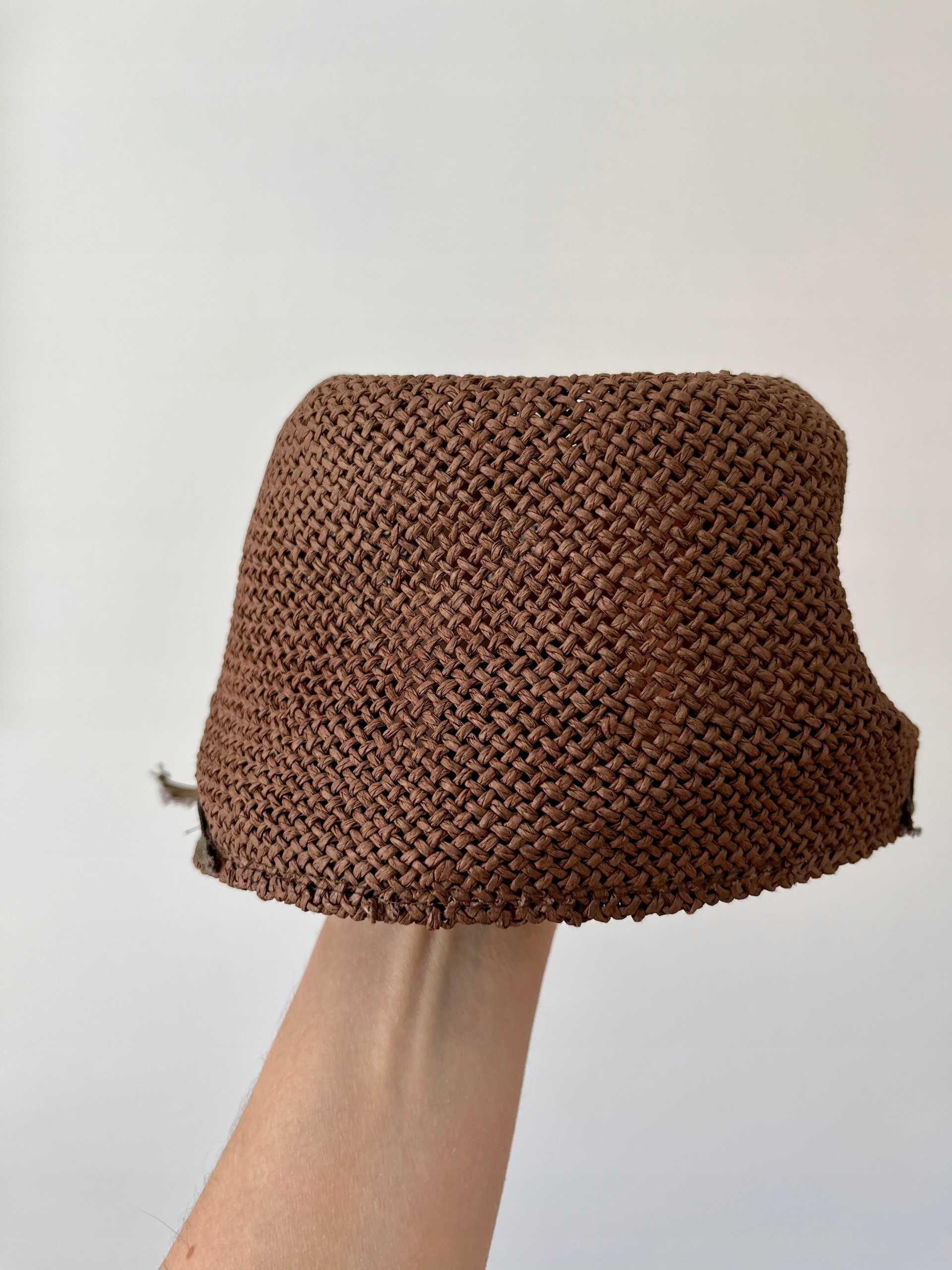 BORSALINO – piękny kapelusz brązowy lato wiosna