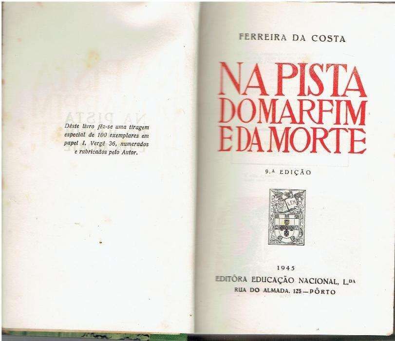 2707 - Livros de Ferreira da Costa