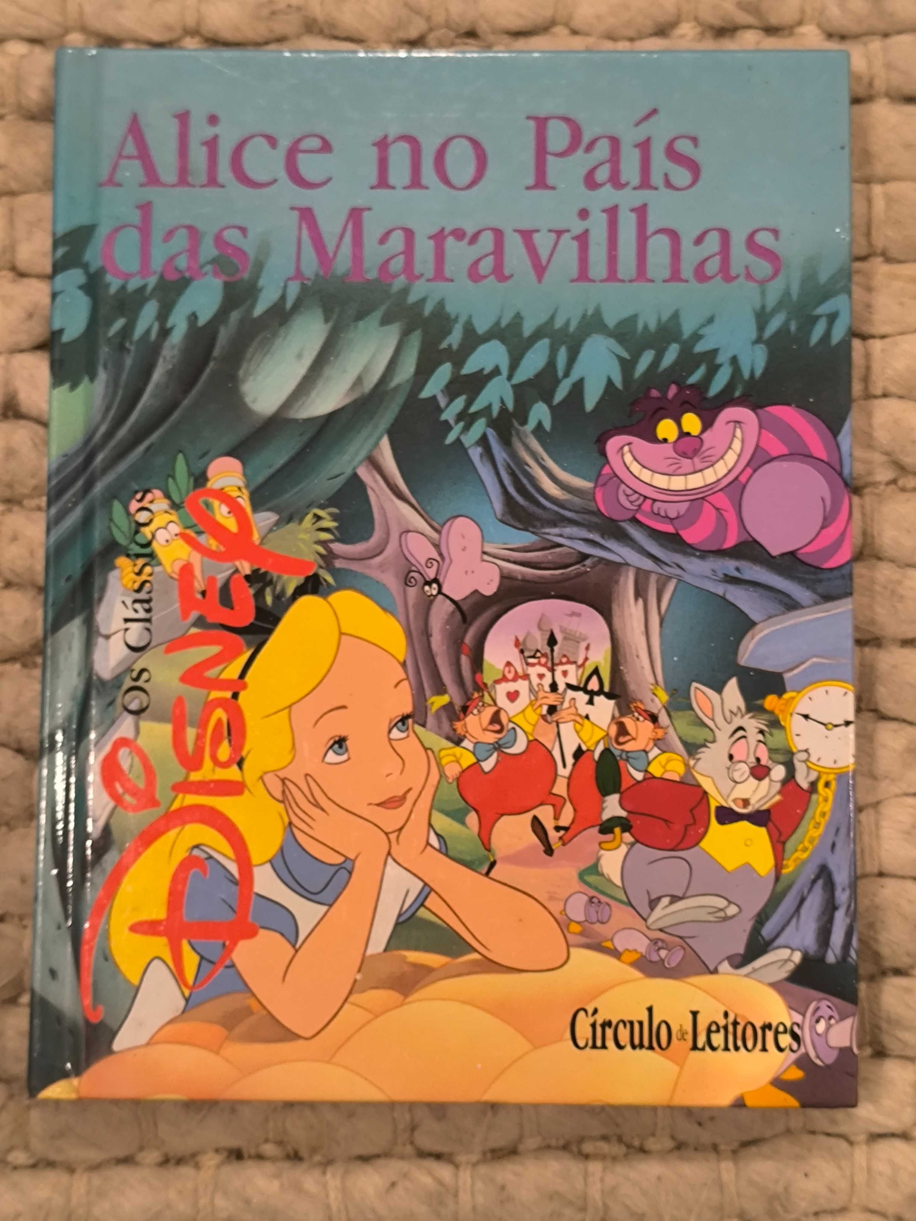 Disney - Tarzan; Mulan; Hércules; Alice no País das Maravilhas