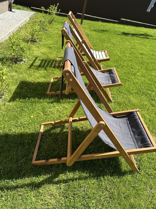 Клісло шезлонг, шезлонг у сад