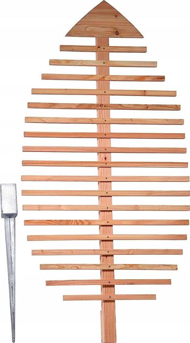 Nowa kratka dla roślin/ liść/ ozdoba/pergola/krata/84x6,5x160 cm!7652!