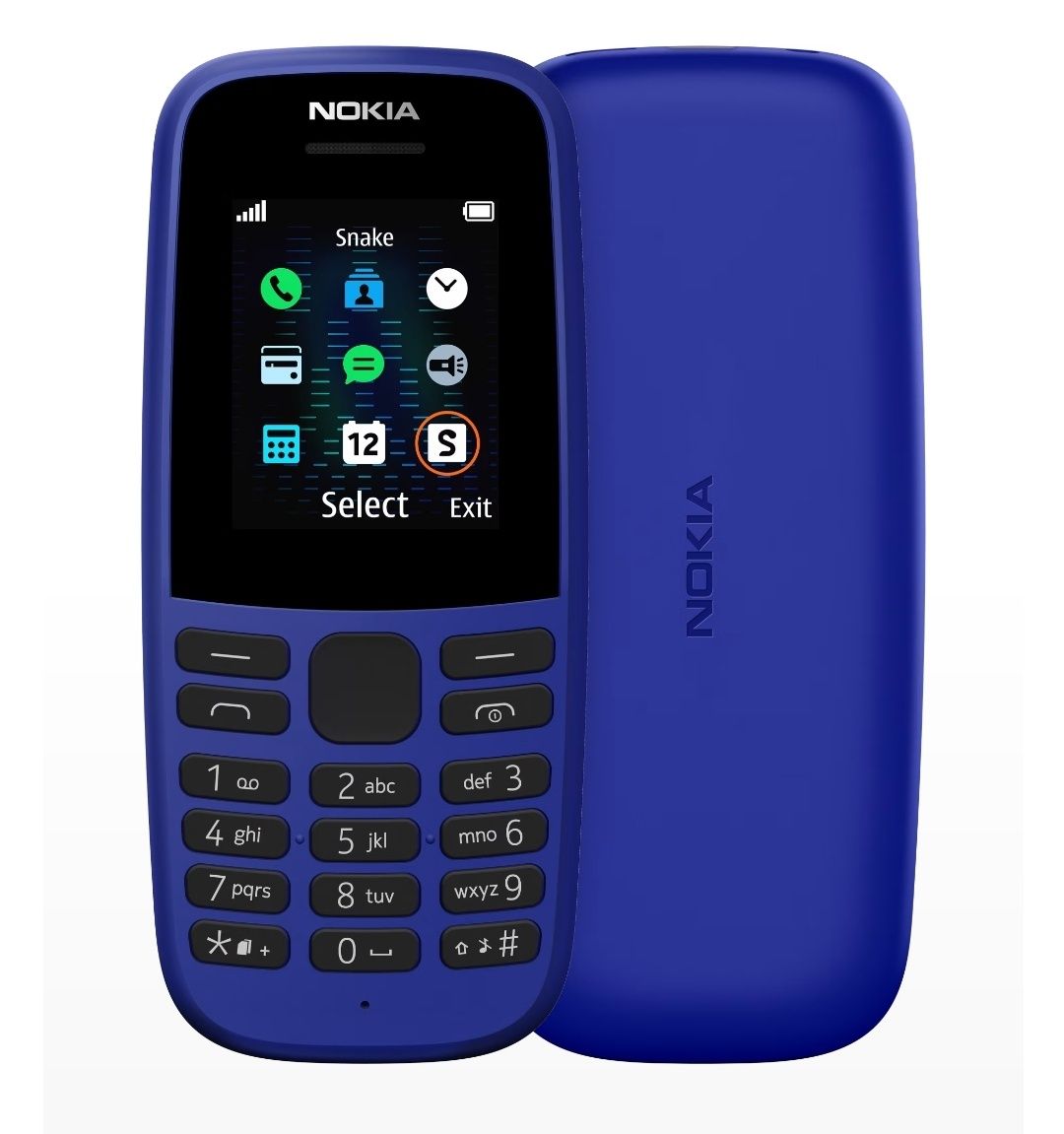 Nokia 105 2019 (ТА-1174 / TA-1203) Black, Blue, Pink на 1-2 sim