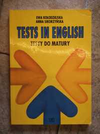 TESTS IN ENGLISH testy do matury angielski WSiP 1997