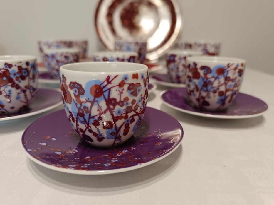 Porcelana MIKASA® - filiżanki i spodki KAORI + patera SYAL / Karolina