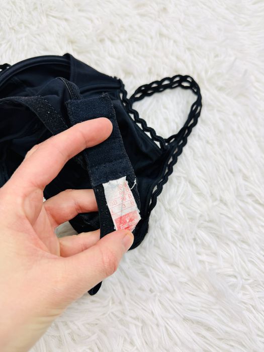 Biustonosz miękki fiszbiny 80B czarny Triumph