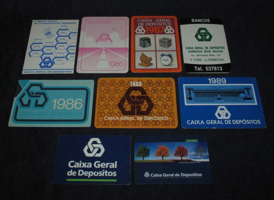 Calendários Banco CGD Caixa Geral de Depósitos