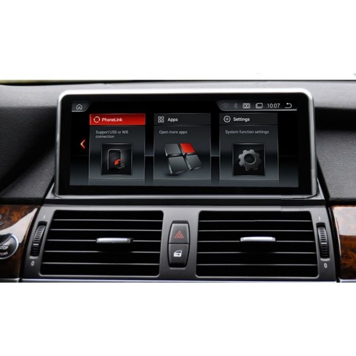 Auto-rádio 10.25"  12.3" android 14 BMW X5 E70 X6 E71 E72