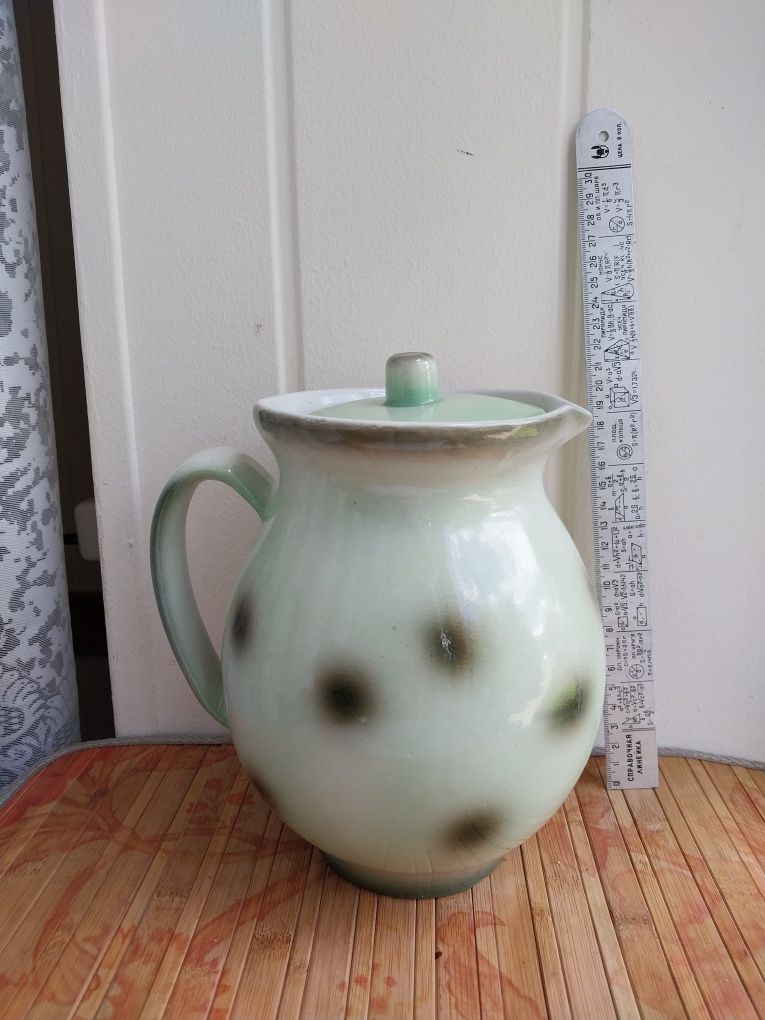 Кувшин керамический,фаянсовый КСФ.2,5 л.СССР
