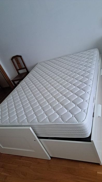 Cama individual/dupla BRIMNES