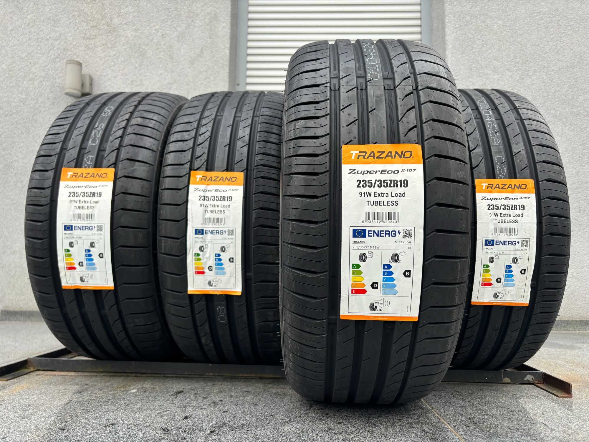 4szt letnie 235/35R19 Trazano 91W XL D,B,72db Prosto z fabryki! gwaran