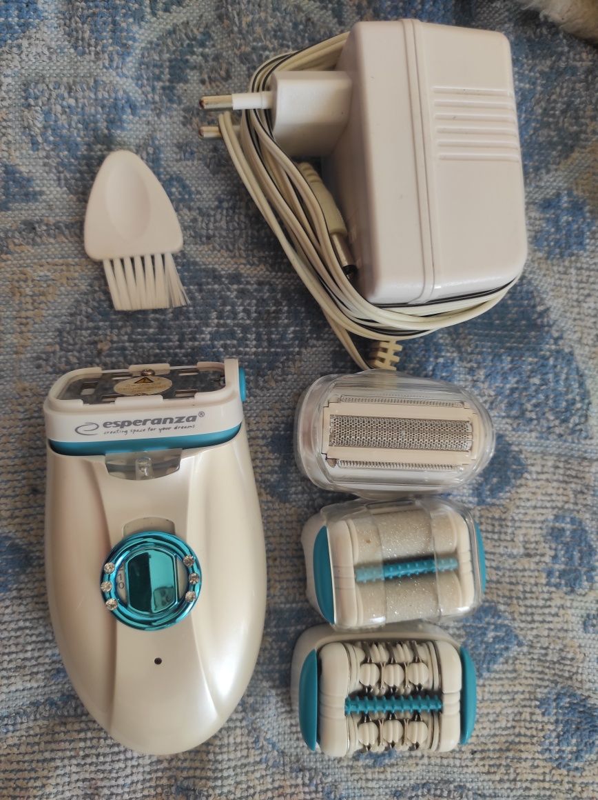 Depilator, golarka esperanza 3w1