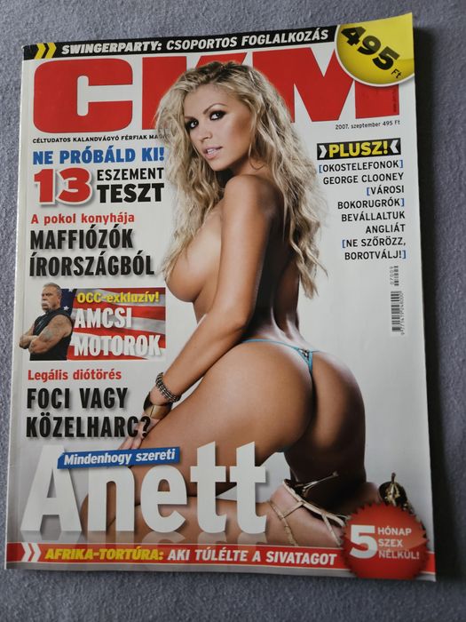 Playboy/Ckm Węgierski z Anett Bocsi !!!