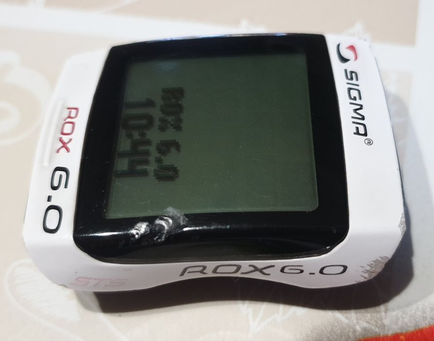 KOMPUTER ROWEROWY SIGMA ROX 6.0 Licznik Pulsometr Pasek na rękę Dodatk