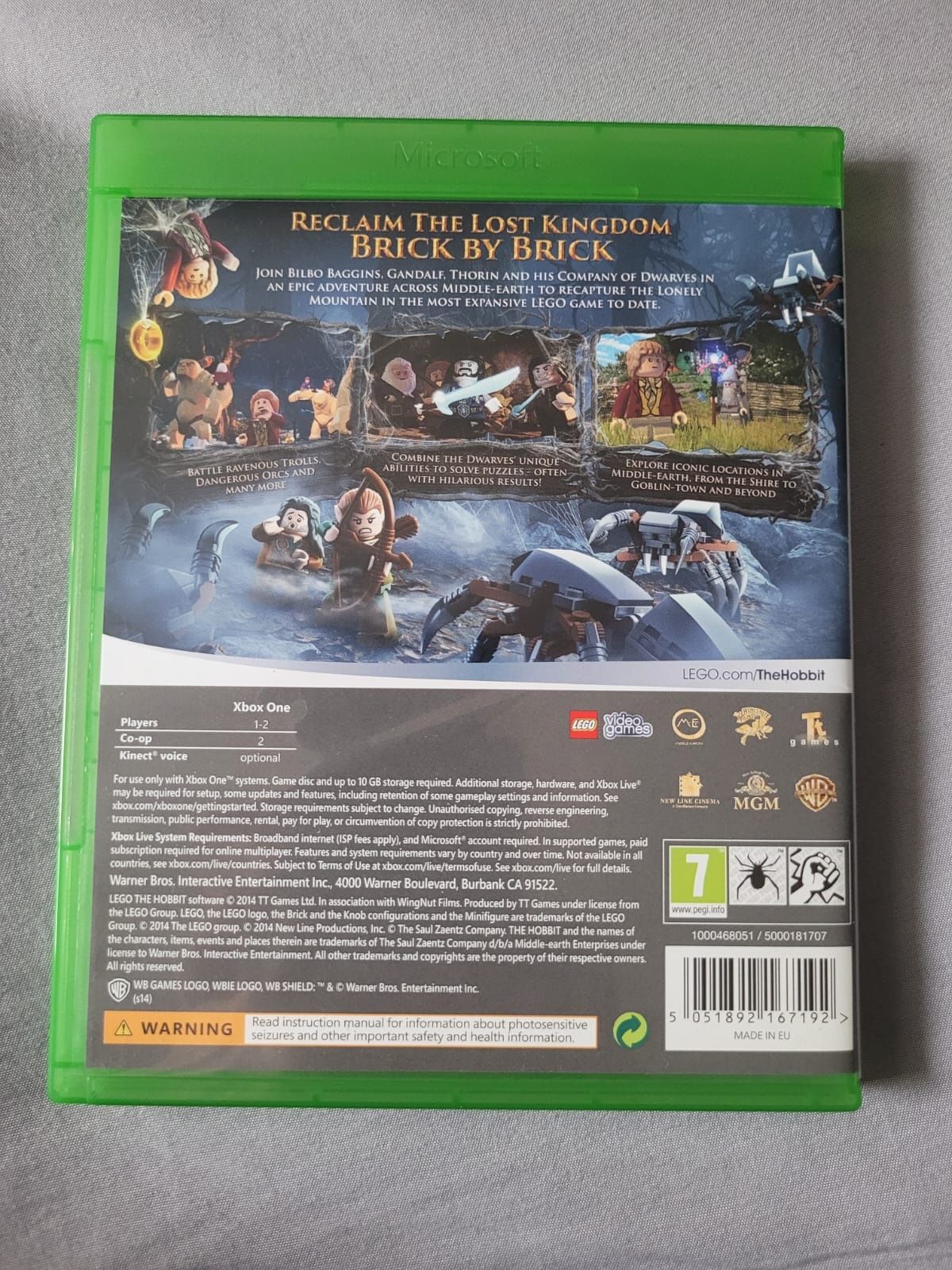 Gra na Xbox One "Hobbit" LEGO