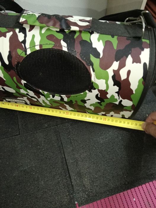 Mala de transporte de gato ou cão pequeno