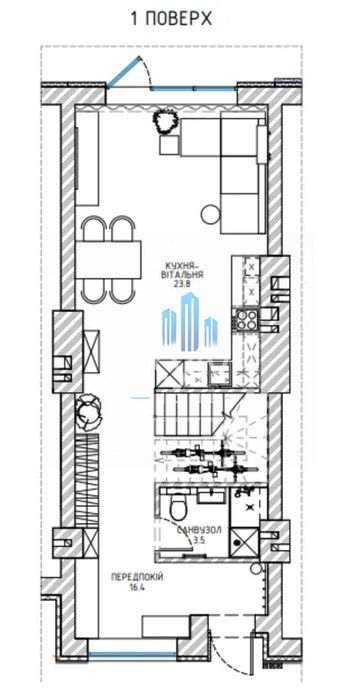 Продаж | Таунхаус | Русанівські Сади | Київ | Без % | Розстрочка