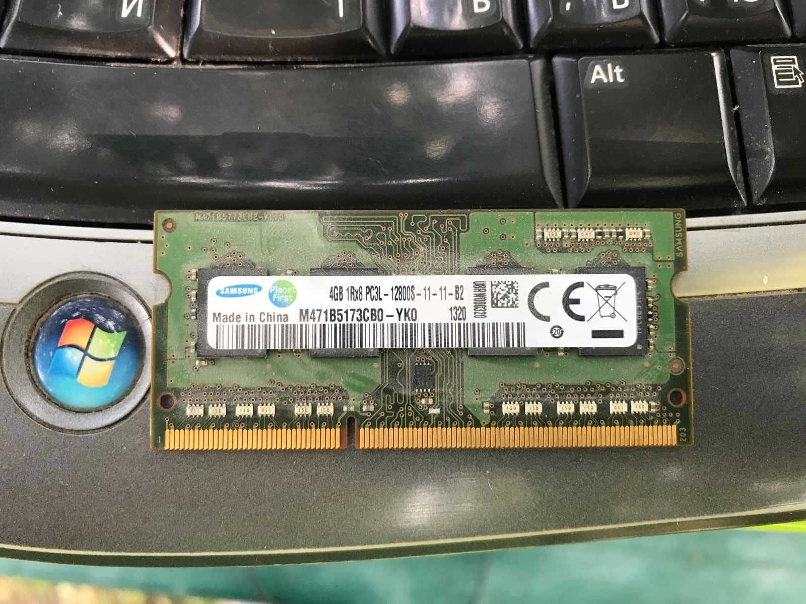 Оперативна пам’ять Samsung 4GB 1Rx8 PC3L-12800S-11-11-В2 SO-DIMM DDR3L