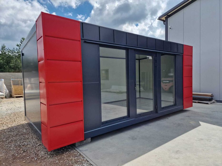 kontener biurowy usługowy pawilon 6x3 m 6x2.50