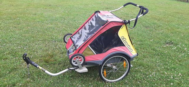 Thule Chariot Capitan przyczepka rowerowa dla 2 dzieci wózek spacerowy