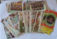 Cromos de futebol antigos