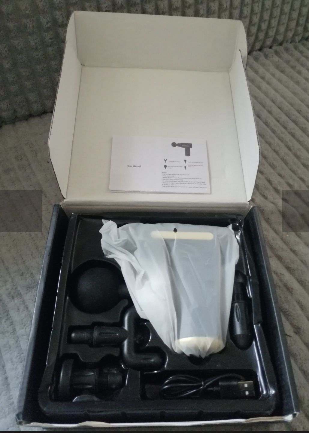 Pistolet do masażu.