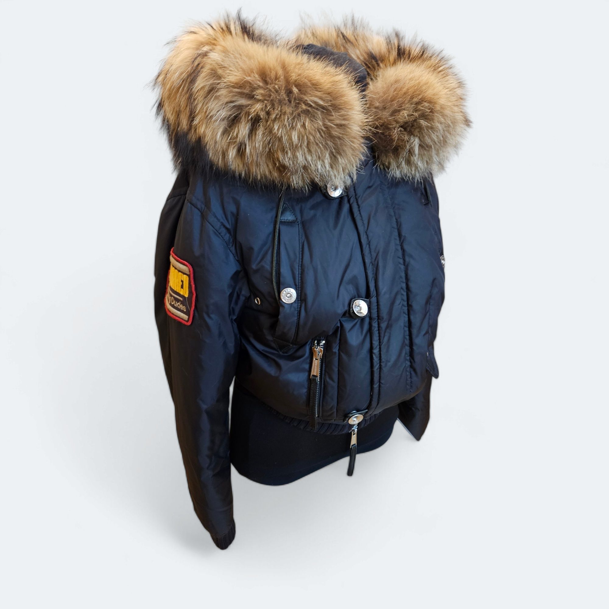 Пуховик DSQUARED . Куртка пухова