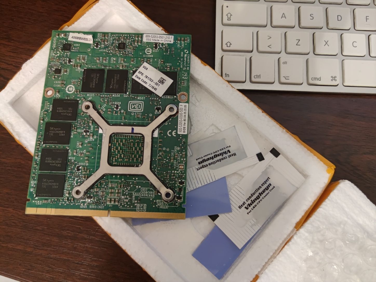 Nvidia Quadro K3100M MXM 4GB для Imac 27 A1312 2009-2011 замена HD6970